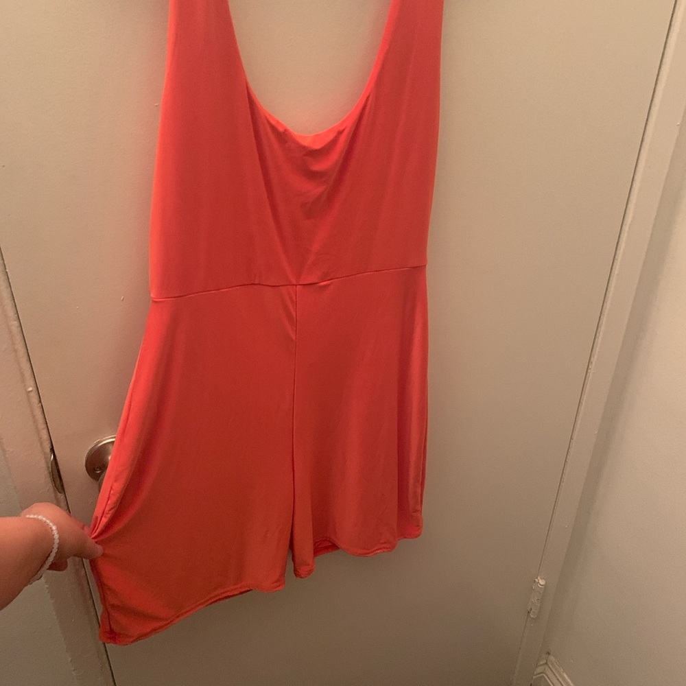 Orange Romper/Jumper